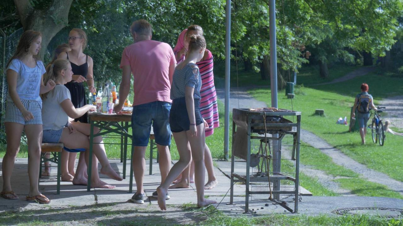 Erholungsgebiet Blauer See 加尔布森 外观 照片